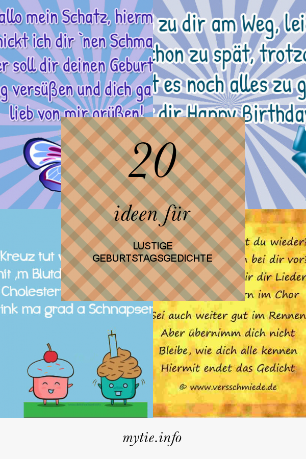 20 Ideen Für Lustige Geburtstagsgedichte